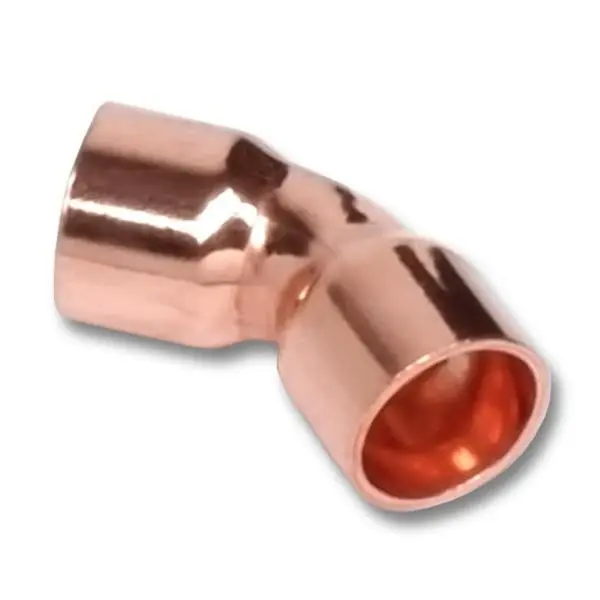 Réz forraszidom 45° ív 15mm BB Legkelendőbb