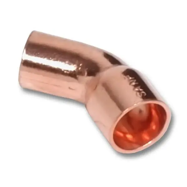 Réz forraszidom 45° ív 54mm KB Kedvezményes ár