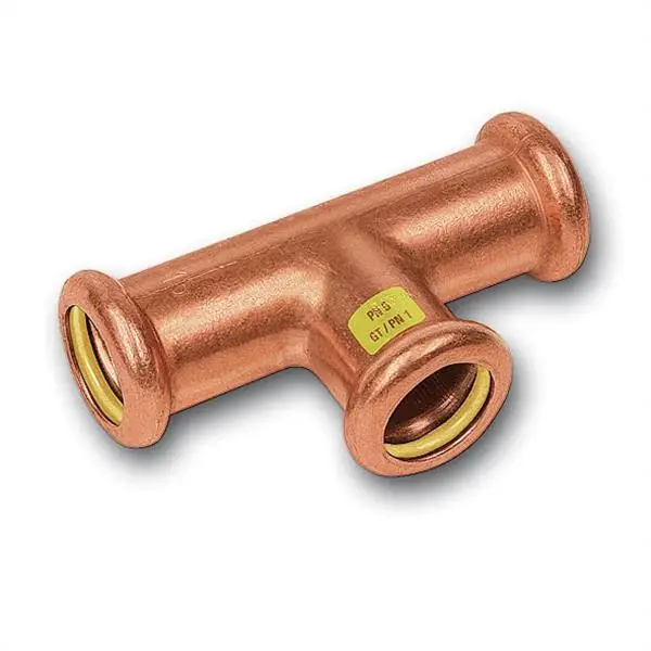 Press-Gas szűkített T-idom 42x35x42 Csak ma