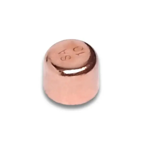 Réz forraszidom Zárókupak 22mm Azonnali szállítás