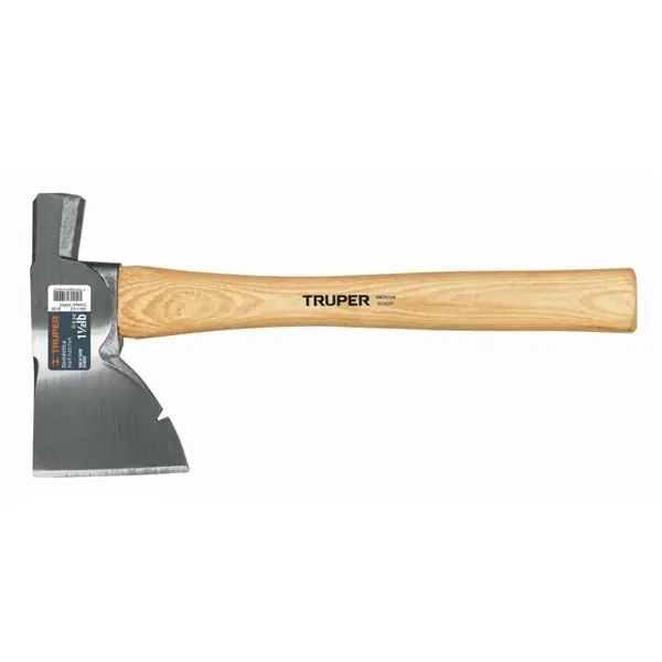 TRUPER HH-1-1/2 Háztartási balta Hickory fa nyéllel, 35 cm, 0,7 kg (14952) Kedvezményes ár