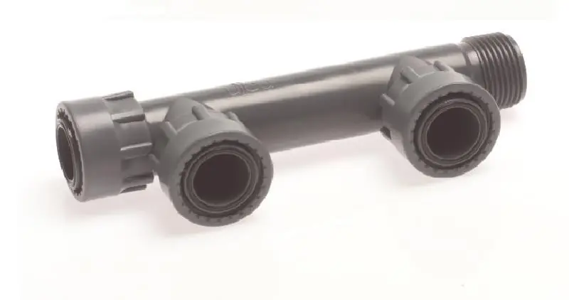 Szelepelosztó 3xB1" hollandi PVC Kedvezményes ár