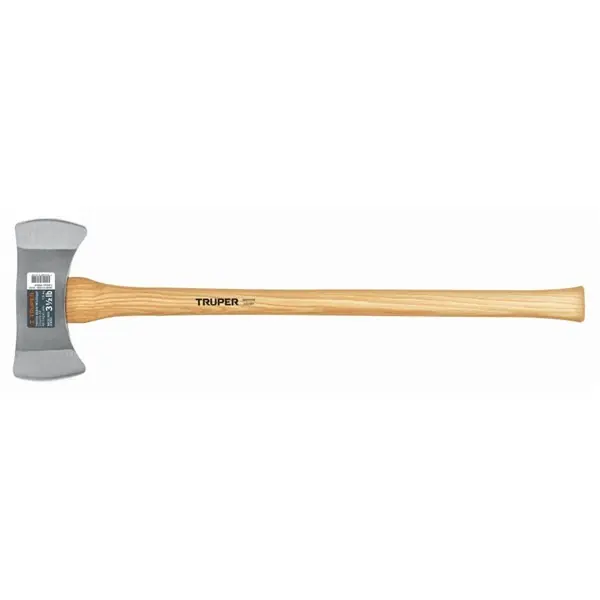 Árengedmény TRUPER DHM-3-1/2M Fejsze dupla éllel Hickory fa nyéllel, 88 cm 1,6 kg (14964)
