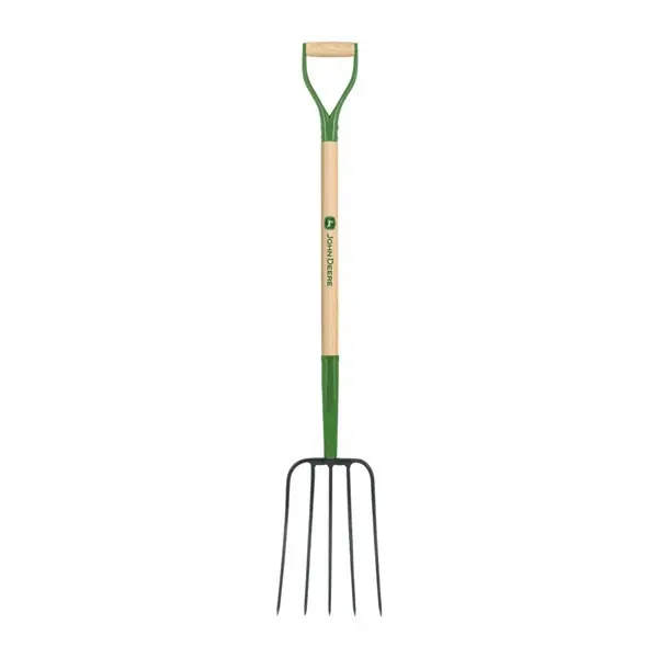 JOHN DEERE BPJ-5D-JD 5 ágú trágyavilla, 95 cm-es prémium keményfa nyéllel, " D " markolattal (35136) Kedvezményes ár