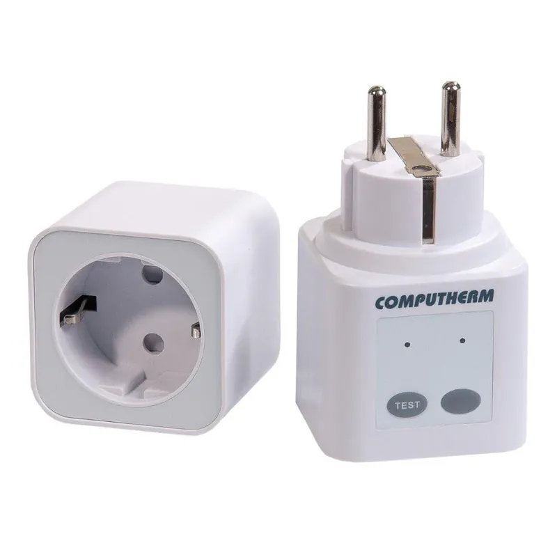 COMPUTHERM Q2RF rádiófrekvenciás kapcsolójel továbbító dugalj (Q2RF) Csak ma