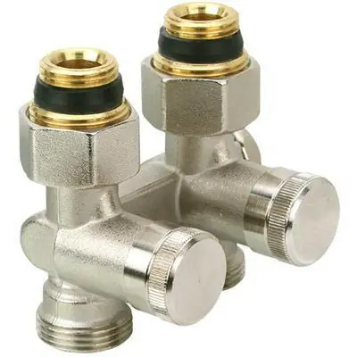 Danfoss RLV-K csapblokk egyenes R1/2" -G3/4" Bestseller