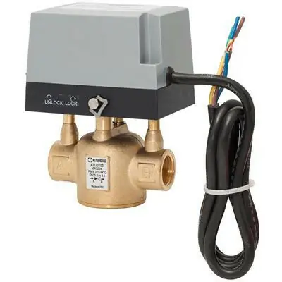 ESBE ZRS224 motoros zónaszelep 1" belső menetes rugó visszatérítéses 230 V AC, 2 pontos kvs=5,7 (43122300) Árengedmény