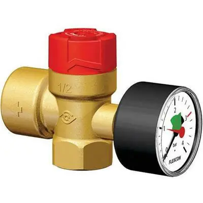 Flamco biztonsági szelep Flopress AG kombi 1/2" -1/2" 3,0 bar (27092) Exkluzív ajánlat