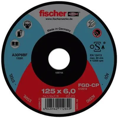 Fischer csiszolókorong 230x6x22,23 FGD-CP Biztonságos fizetés