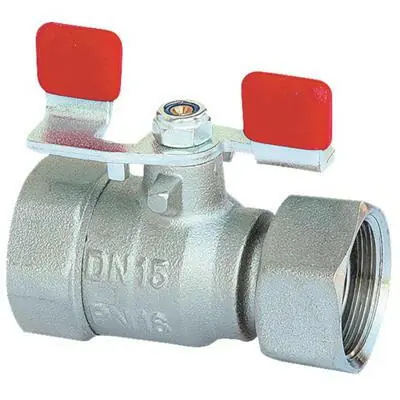 Bestseller HERZ golyóscsap rövid karral, 1/2"-3/4" BBH