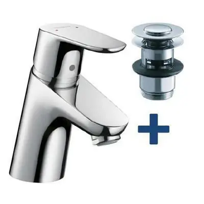 Biztonságos fizetés Hansgrohe Focus mosdó csaptelep 70 Push-Open ( 31604000 )