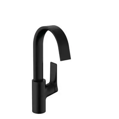 Hansgrohe Vivenis mosdócsaptelep 120, elforgatható kifolyóval, lefolyógarnitúra nélkül, matt fekete ( 75032670 ) Kedvezmény