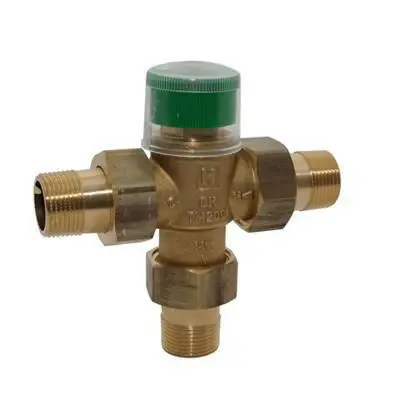 Honeywell termosztatikus keverőszelep HMV keverés forrázásvédelem 3/4" km 30-60°C max 90°C kvs=1,6 (TM200-3-4A) Akció