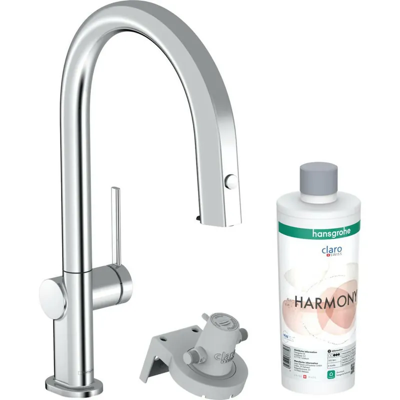 Hansgrohe Aqittura M91 Filtersystem konyhai csaptelep 210, kihúzható kifolyó, 1jet (76801000) Akció
