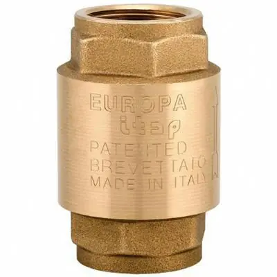 Outlet Visszacsapó Szelep EUROPA 3/4"