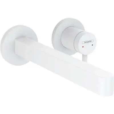 Hansgrohe Finoris mosdócsaptelep falsík alatti szereléshez, 22,8 cm-es kifolyó, matt fehér (76050700) Nézd meg most