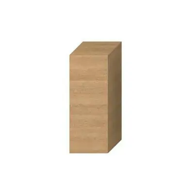 Jika Cubito-N középmagas szekrény, 1 ajtós, jobbos, 2 üvegpolccal, tölgy, 81x32,2x32 cm ( H43J4211205191 ) Különleges ajánlat