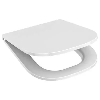 Jika Deep by Jika WC ülőke tetővel, Slim, duroplast, rozsdamentes zsanérral, gyorsrögzítésű Árcsökkenés