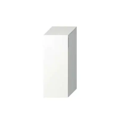 Vedd meg most Jika Cubito-N középmagas szekrény, 1 ajtós, balos, 2 üvegpolccal, fényes fehér, 81x32,2x32 cm ( H43J4211105001 )