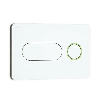 Jika PL8 nyomólap, matt króm/fényes gyűrűvel, dual flush (H8936460070001) Korlátozott ajánlat
