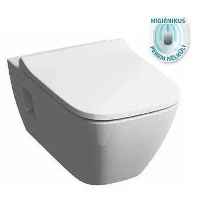Kihagyhatatlan ajánlat Keramag Smyle fali Wc Keratect máz, Rimfree mély öblítésű (205570600)