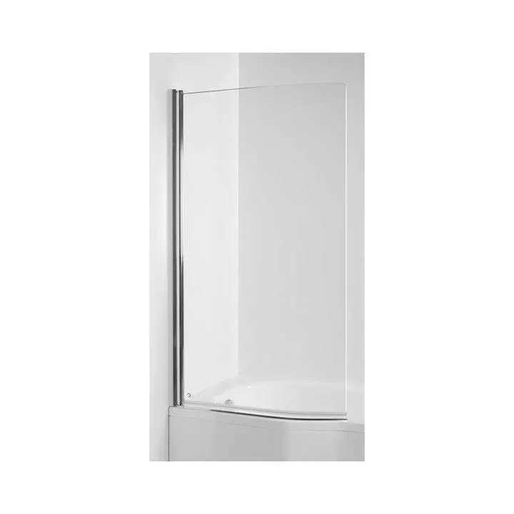 Jika Tigo kádparaván 80x150cm, jobb/bal, fényes ezüst profil, 6 mm átlátszó üveg ( H2562130026681 ) Vedd meg most