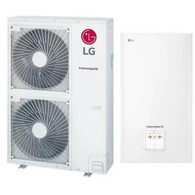 LG Therma-V - HN1616.NK3 + HU161.U33 - osztott hőszivattyú 16,0 kW (R410A) Újdonság