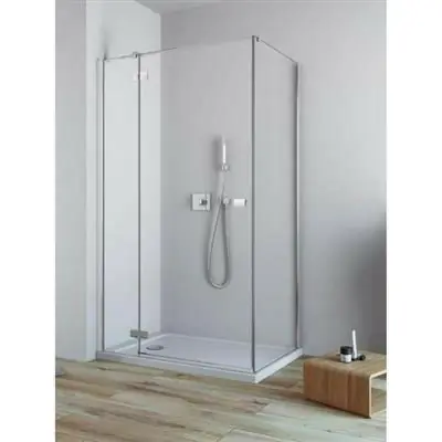Radaway Fuenta New S1 80 oldalfal átlátszó üveg 384051-01-01 Csak ma
