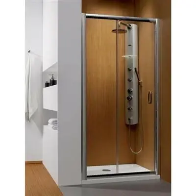 Radaway Premium Plus DWJ 120 zuhanyajtó átlátszó üveg 33313-01-01N Nézd meg most