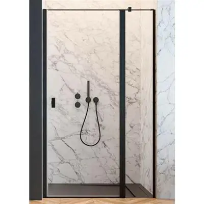 Korlátozott ajánlat Radaway Nes Black DWJ II 110 J zuhanyajtó, 1100x2000, 6 mm (10036110-54-01R)