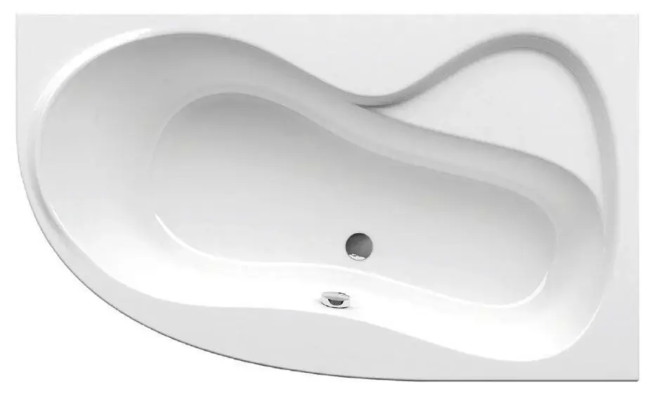 RAVAK Rosa 95 akrilkád 150x95 jobbos fehér ( C561000000 ) Expressz szállítás