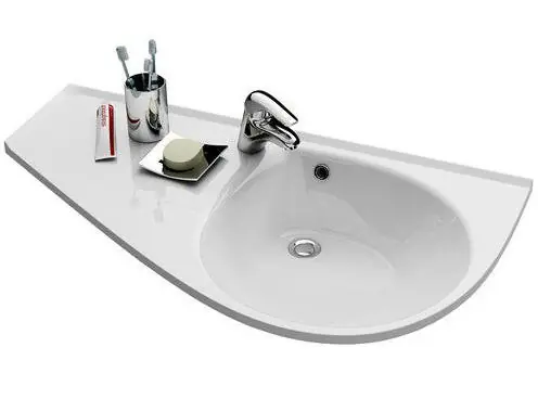 RAVAK Avocado Comfort mosdó 95x53 balos nyíllással fehér ( XJ9L1100000 ) Expressz kézbesítés