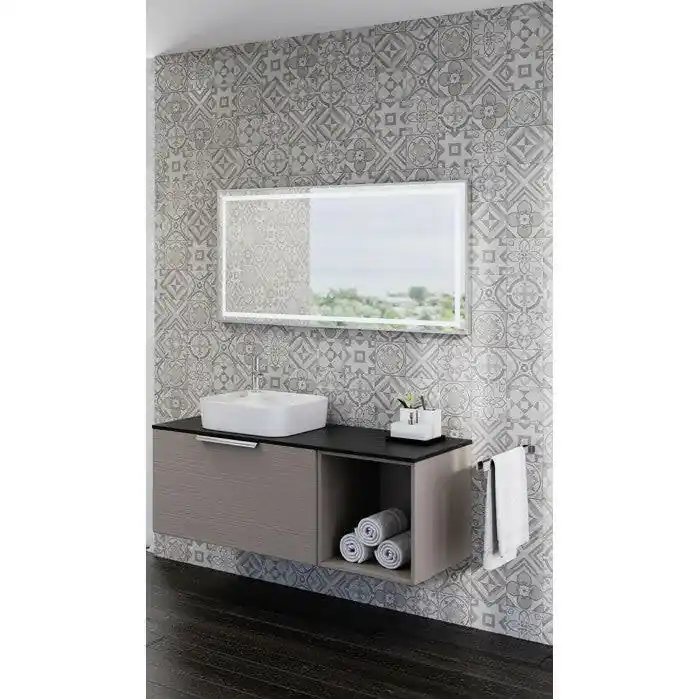 Bestseller Tboss Floating Mirror Aura 80x60 laptükör, led, érintőkapcsoló, páramentesítő