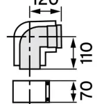 Vásárlói kedvenc VAILLANT 80/125 PP könyök 90° (303210)