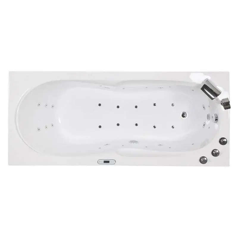 Wellis Malawi E-Drive™ 170, hidromasszázs kád, csaptelep nélkül, balos, 170x75x60 c (WK00164-1) Expressz kézbesítés