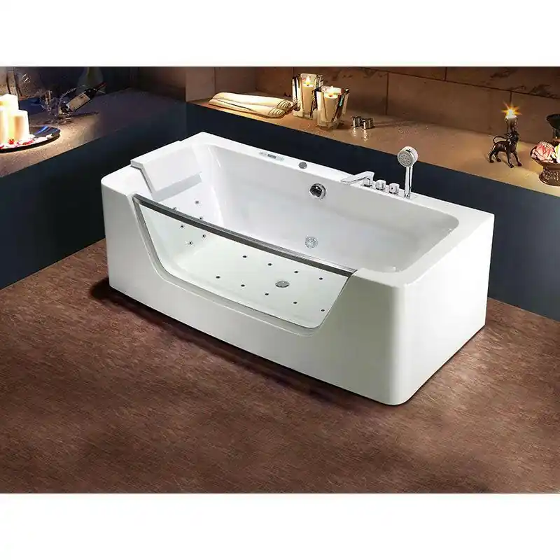 Wellis Rhone E-Drive™, hidromasszázs kád, Flipper csapteleppel, 170x85x58 cm (WK00125) Legkelendőbb