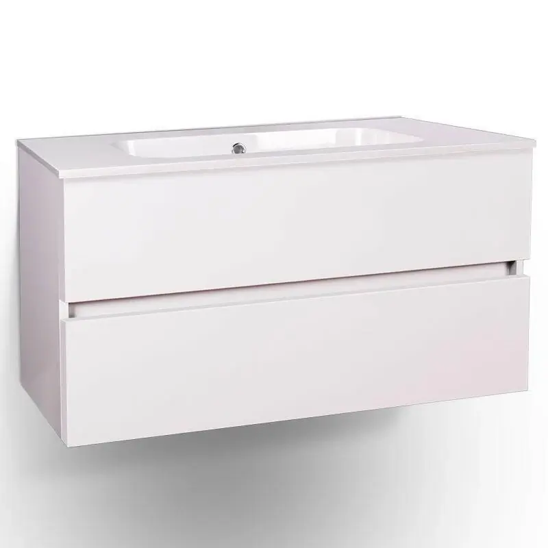 Különleges ajánlat Wellis Elois White 80 2 fiókos mosdószekrény, 79x45x55 cm (WB00312)