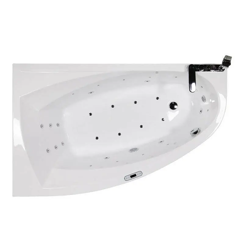 Legnépszerűbb Wellis Matana E-Drive™ 160, hidromasszázs kád, Flipperrel, BALOS, 160x100x60 cm (WK00160-1)