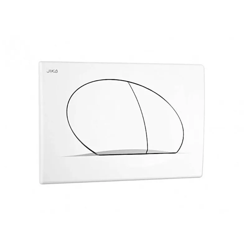 Jika nyomógomb, Dual Flush, íves, fehér (H8966140000001) Kihagyhatatlan ajánlat