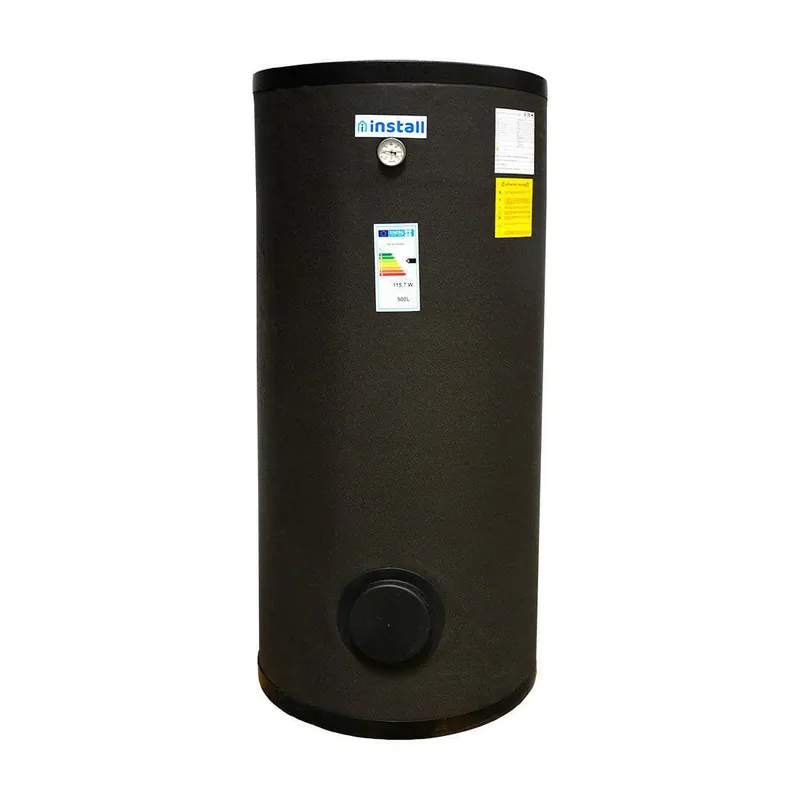 Install Watex Terra indirekt tároló hőszivattyúhoz, 500 liter, 1 hőcserélős (5,27 m2), PU szigetelés (INS-SW-HP0500-1) Vedd meg online