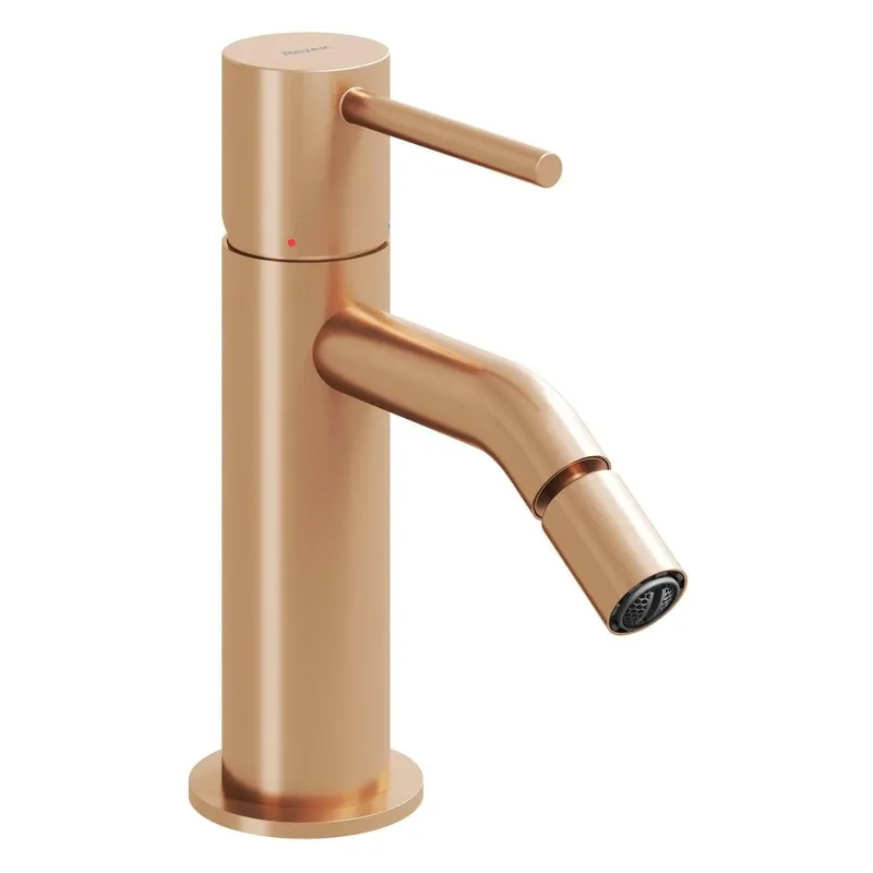 Újdonság Ravak Espirit bidécsaptelep 180 mm, álló, leeresztő nélkül, rose gold (X070355)