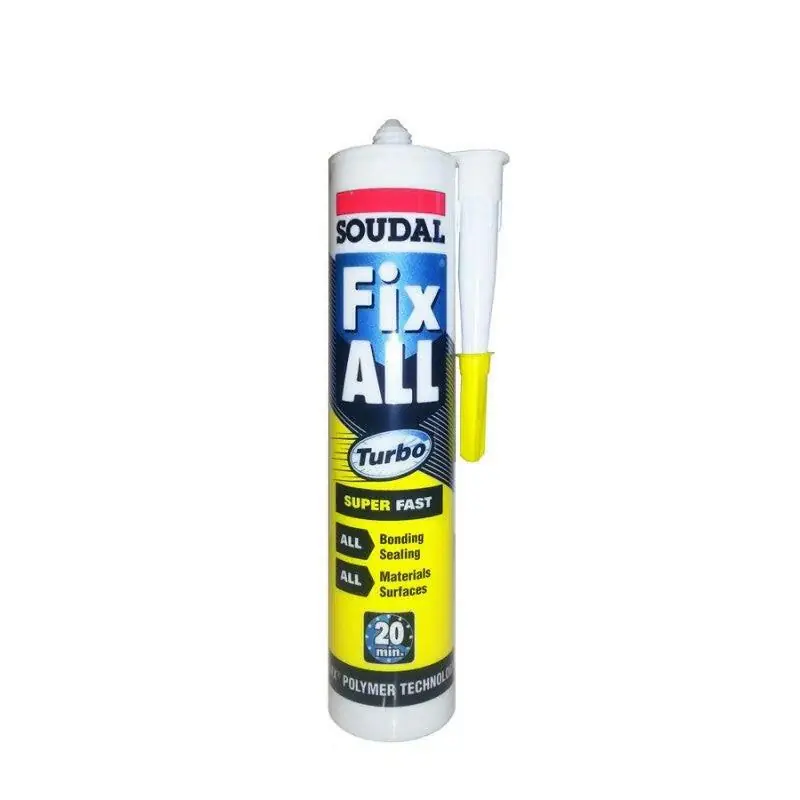Soudal polymer rag. Fix-AllTurbo fehér 290ml Biztonságos vásárlás