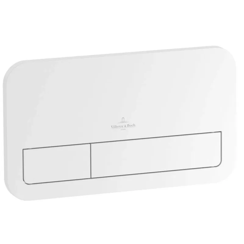 Akciós ár Villeroy&Boch ViConnect nyomólap 200S, Dual flush, fehér (92249068)