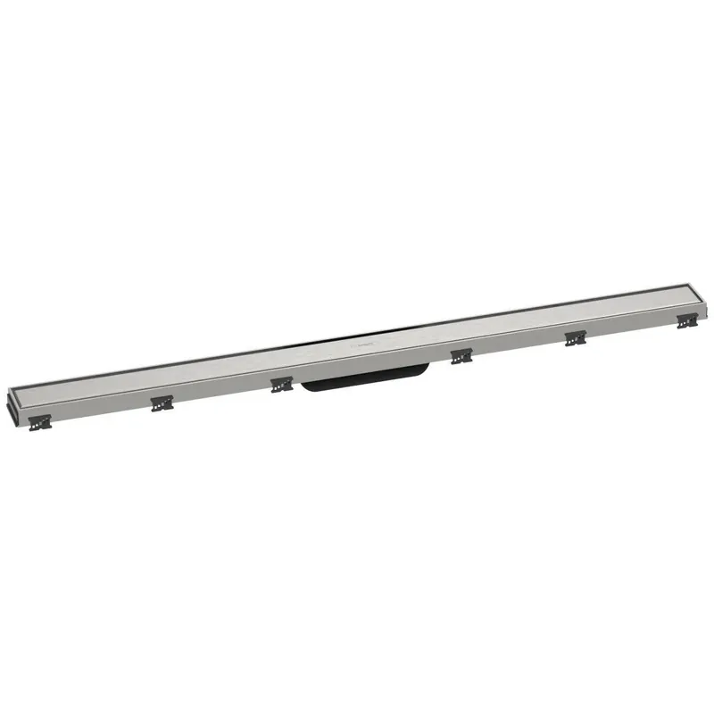 Hansgrohe RainDrain Match zuhanylefolyó színkészlet 100 cm, állítható magasságú keret, szálcsiszolt rozsdamentes acél (56041800) Azonnal elérhető