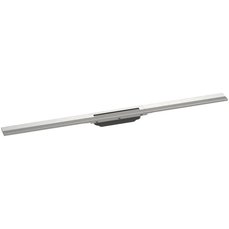 Kedvezmény Hansgrohe RainDrain Flex zuhanylefolyó színkészlet 100 cm, formára vágható, szálcsiszolt rozsdamentes acél (56046800)