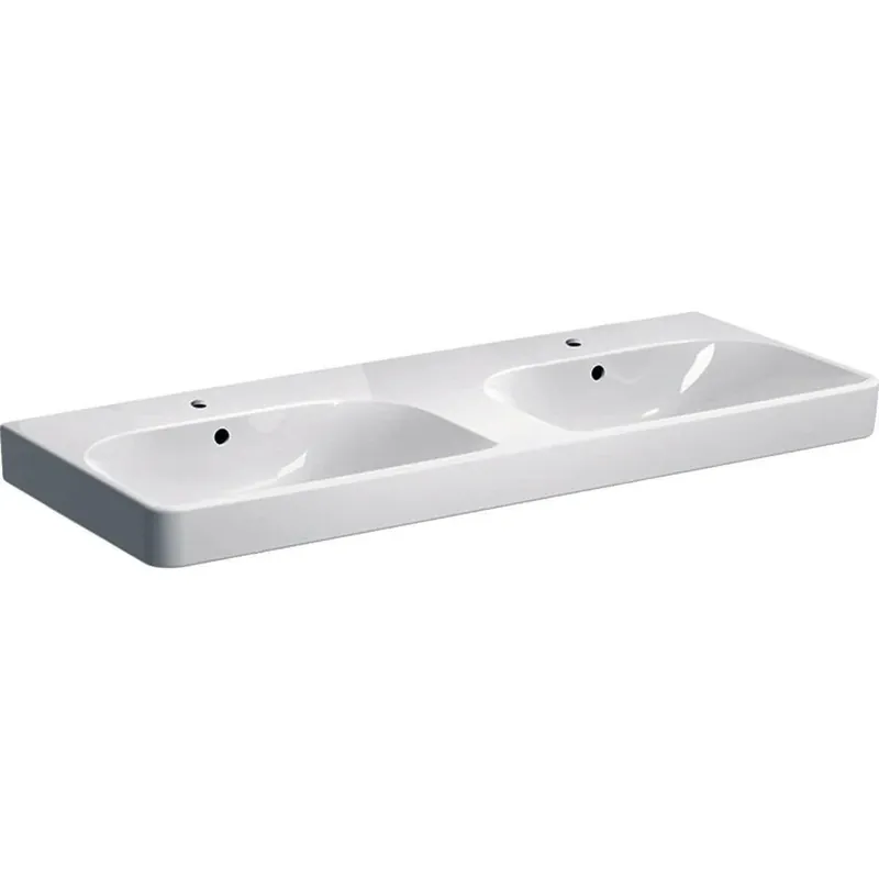 Geberit Smyle Square dupla mosdó, 120x16,5x48cm Szuper ajánlat