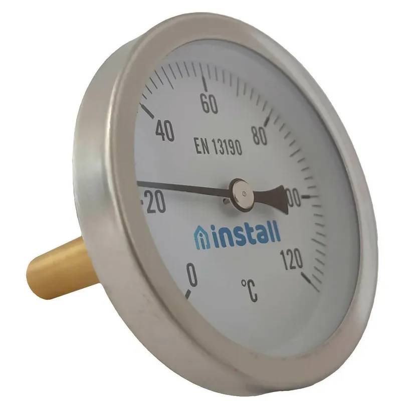 Install hőmérő 63-as 0-120°C 50mm Outlet