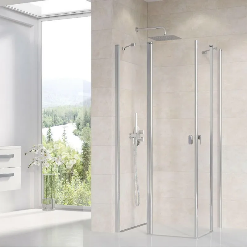 Vásárlói kedvenc Ravak CRV2 80 zuhanykabin krómhatású + transparent