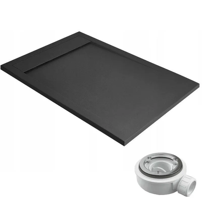 Radaway Teos F műmárvány zuhanytálca 140x100 antracit (HTF140100-64) Vásárlói kedvenc