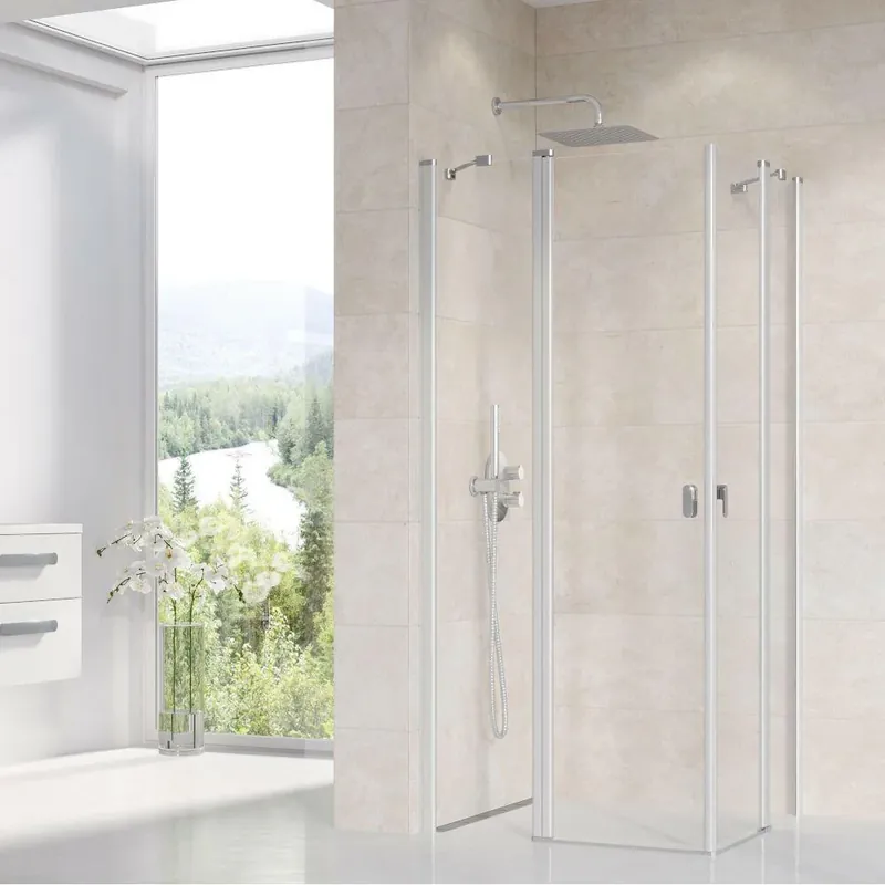Ravak CRV2 100 zuhanykabin szatén + transparent Szuper akció